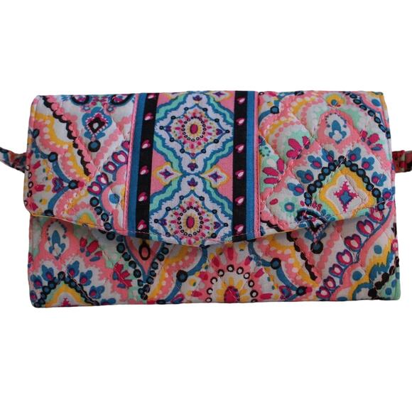 Handmade Fabric Crossbody Wallet - Picture 2 of 6